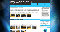 Desktop Screenshot of myworldofit.net